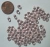 100 4mm Transparent Rose Drops